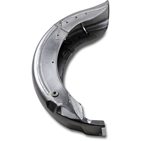 Hinged Read Fender - Raw - Steel DS-393489