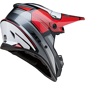 Rise Helmet - MC - Red/Gray - Small 0110-7209