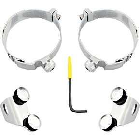 Fork Cover - Hardware Kit - Polished MEK1980
