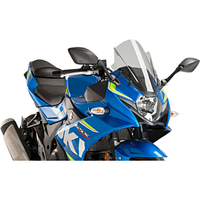 PUIG Race Windscreen - Smoke - Suzuki