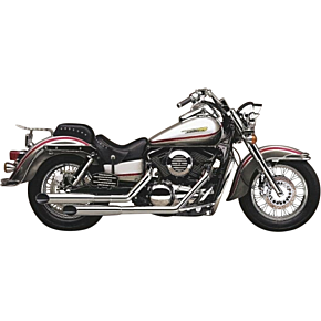 Cobra Classic Deluxe Exhaust  - Chrome - VN1500 4569SC