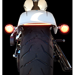Custom Dynamics LED Taillight - FXSB - Chrome CD1054