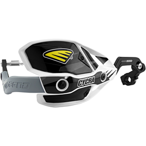Cycra Handguards - Ultra - Oversized - White/Black 1CYC-7408-12X