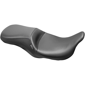 Le Pera Outcast Seat - 2-Up - Without Backrest - Smooth - Black - FLH LK-997