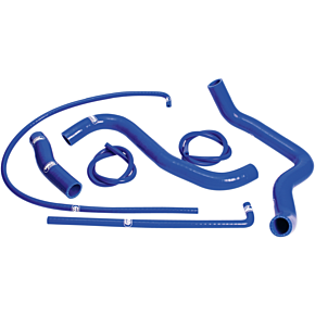 Radiator Hose Kit - Blue - Suzuki SUZ24-BL