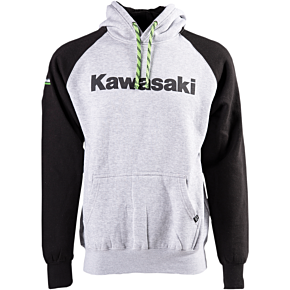 Kawasaki Hoodie - Black/Heather - 2XL 23-88108