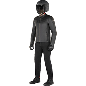 Blacktrack Leather Jacket - Black - Medium 3103824-1100-M
