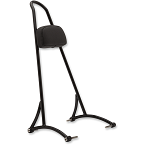 BURLY BRAND Tall Sissy Bar - Black B13-1503B