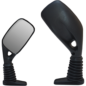 Parts Unlimited ZX Mirror - Black - Right