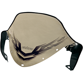 PowerMadd Windshield - 13" - Clear - Polaris 11931