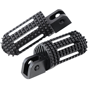 Powerstands Racing Flip Footpegs - Black 04-04400-22