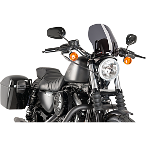 Puig Hi-Tech Parts New Generation Windscreen - Dark Smoke - 9283F