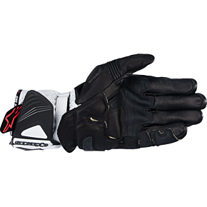 GP Pro R4 Gloves - Black/White - Medium 3556724-12-M
