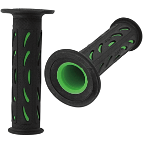 Black/Green 724 Grips w/ Open Ends