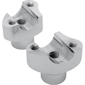 Risers - Straight - 1.7" - Chrome 0602-0398