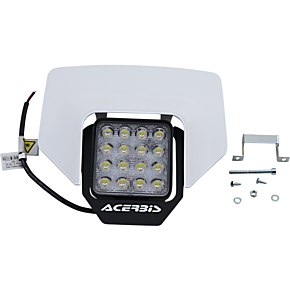 Acerbis Headlight Shell - White - KTM