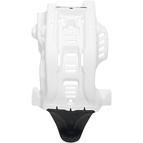 Acerbis Skid Plate - White/Black