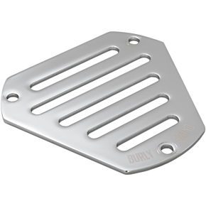 BURLY BRAND Slot Hex Plate - Chrome 0206-0179-CH