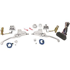 Performance Machine Pm Handlebar Controls - Hydraulic - 11/16" Master Cylinder - Chrome 0062-4026-CH