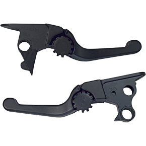 Powerstands Racing Lever Set - Anthem - Shorty - Black 12-01656-22