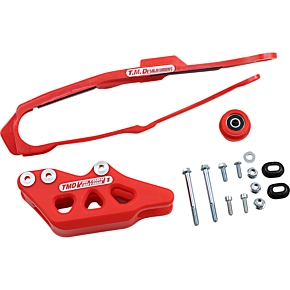 Tm Designworks Chain Guide/Slider - Honda - Red DCK-OR14-RD