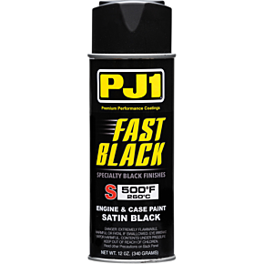 High-Temperature Paint - Satin Black - 12 oz. net wt. - Aerosol 16-SAT