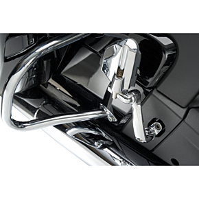 Adjustable RydeCulture™ Charles Chapa Peg Mounts - Passenger - Chrome - Indian 6R200