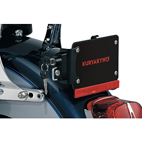 Kuryakyn License Plate Mount - with Lock