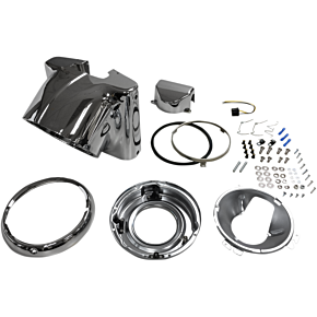 7" Nacelle Headlight Kit - Chrome 2001-1481
