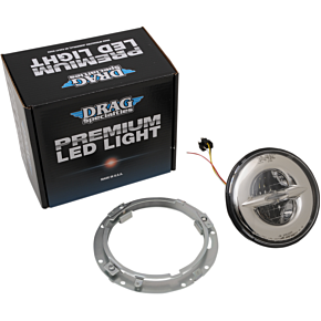 7" Reflector-Style LED Headlamp - Chrome 2001-1788