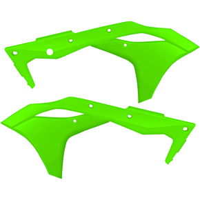 Acerbis Radiator Shrouds - KX 250 F - Fluorescent Green