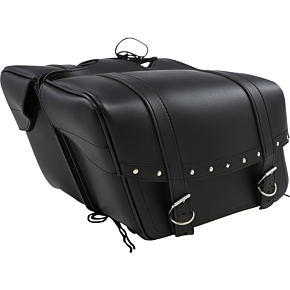 Saddlemen Highwayman Rivet Slant-Style Saddlebags - Large