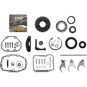 Direct Drive Gear Set - 6-Speed - Polished DD6-411PL-02