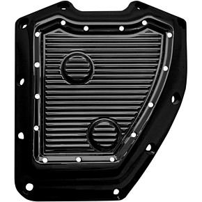  Dimpled Black Cover - Twin Cam C1297-B