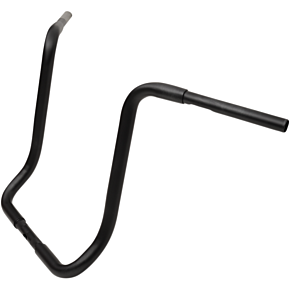 Drag Specialties Handlebar - Buffalo Ape - 17" - TBW - Flat Black 0601-4265