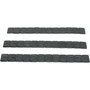K and L Supply Steel Stick-On Black 36
