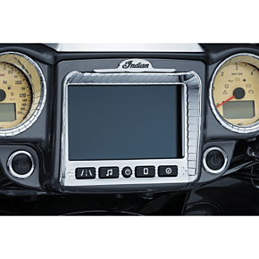 Kuryakyn Aztec - Stereo Accent - Chrome