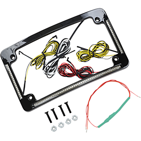 License Plate Frame - Radius - Black TF05-B
