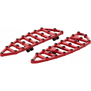 MX Driver Floorboards - Red 410-012