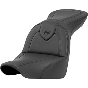 Roadsofa™ Seat - without Backrest - Black/Black Stitching - FXLR/FLSB '18-'23 818-29-187