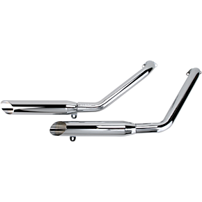 Classic Slashcut Exhaust - Chrome - VT1100 1370SC