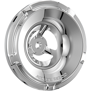 Velocity Air Cleaner Cover - Beveled - Chrome 601-003