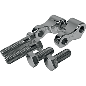 La Choppers Rear Lowering Kit - Chrome - Lowers 1" - '05-'15 XL LA-7590-03
