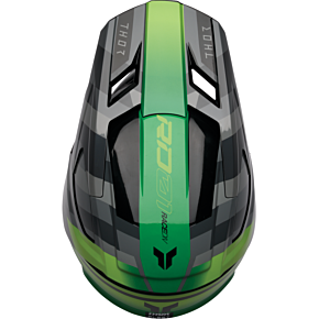 Youth Fleet Helmet - Camber - Black/Green - Small 0111-1768