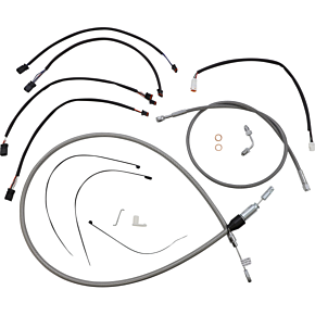 Control Cable Kit - XR - Stainless Steel/Chrome 5891181