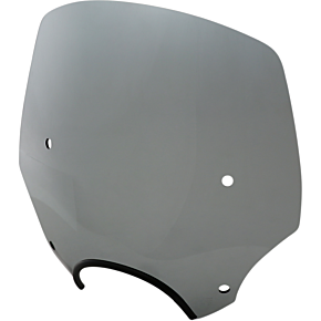 El Paso Windshield - 15" - 7" Headlight Cutout - Black Smoke MEP5243
