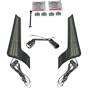 Fascia LED Light Panels - Black/Smoke CD-FASCIA-BCMSB