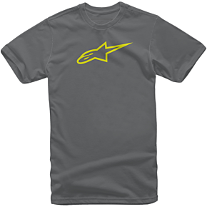 Ageless T-Shirt - Charcoal/Hi-Vis Yellow - 2XL 10327203018552X