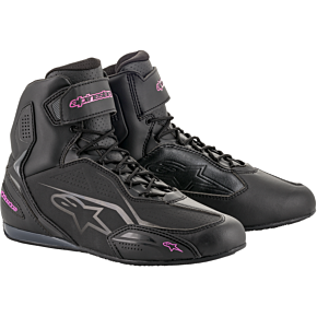 Alpinestars Stella Faster-3 Shoes - Black/Pink - Size 10