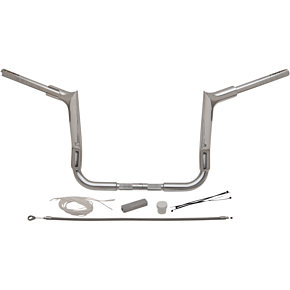Fat Baggers Inc Handlebar Kit - Pointed Top - 12" - Chrome 809112
